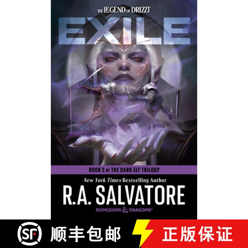 【3-4周达】Dungeons & Dragons: Exile (the Legend of Drizzt): Book 2 of the Dark Elf Trilogy; New York... [9780593873076]