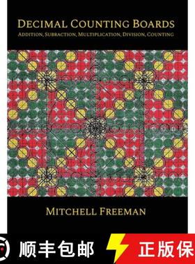 预订 Decimal Counting Boards: (Addition, Subtraction, Multiplication, Division, Counting) [9781647021801]