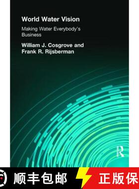 【3-4周达】World Water Vision: Making Water Everybody's Business [With CDROM] [9781853837302]