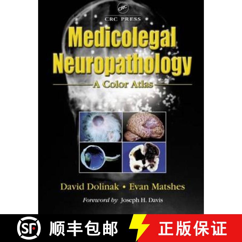 【3-4周达】Medicolegal Neuropathology: A Color Atlas [9780849313615]