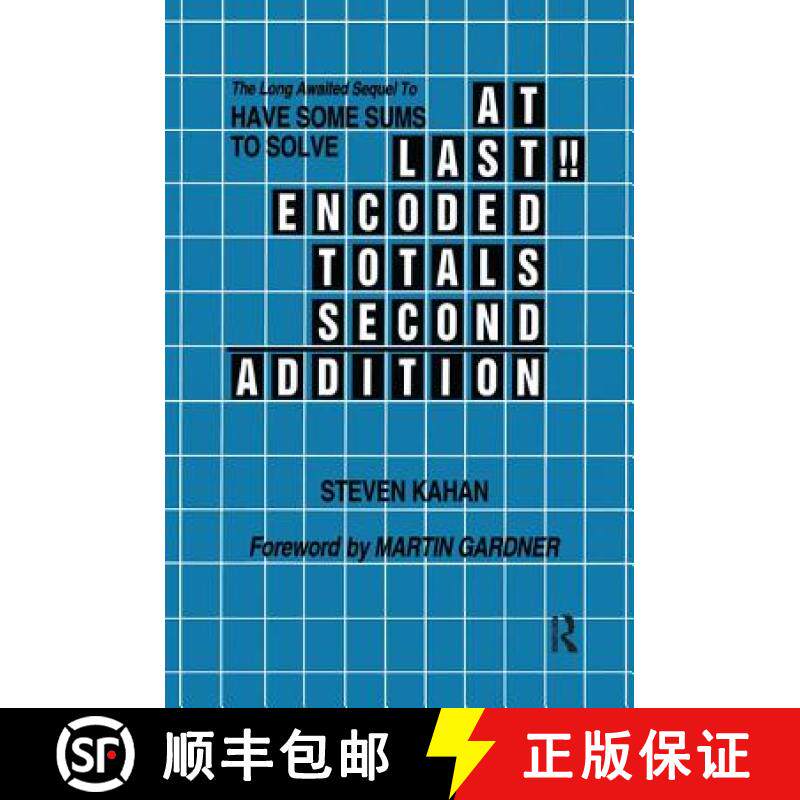 【3-4周达】At Last!! Encoded Totals Second Addition : The Long-awaited Sequel to Have Some Sums to Solve [9780415785747]