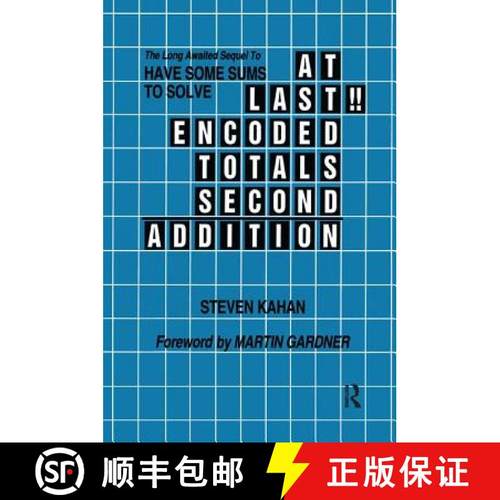 【3-4周达】At Last!! Encoded Totals Second Addition : The Long-awaited Sequel to Have Some Sums to Solve [9780415785747]