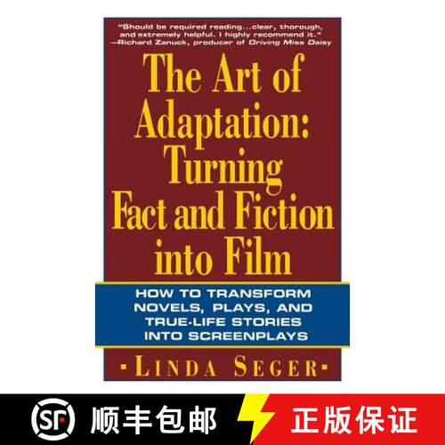 【3-4周达】The Art of Adaptation: Turning Fact and Fiction Into Film [9780805016260]