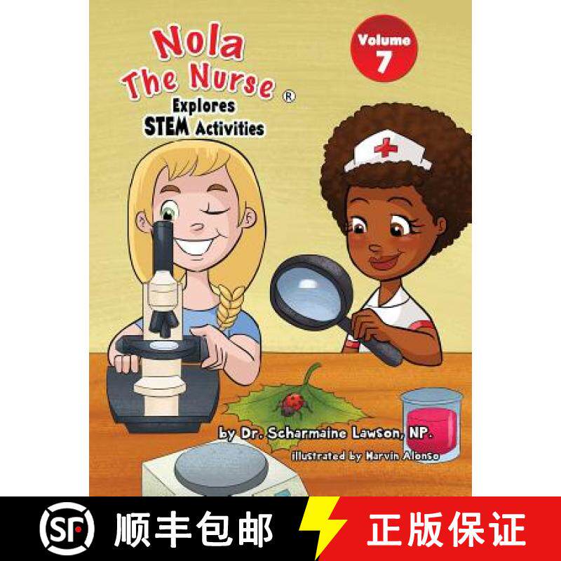【3-4周达】Nola The Nurse(R) Explores STEM Activities [9781945088254]