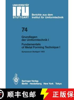 【3-4周达】Grundlagen der Umformtechnik — Stand und Entwicklungstrends / Fundamentals of Metal Formi... [9783540130390]