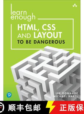 【3-4周达】Learn Enough Html, CSS and Layout to Be Dangerous: An Introduction to Modern Website Creat... [9780137843107]