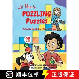9781955674454 Lil Peter yrs. Puzzles Puzzling 预订 For and Kids