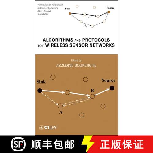 【3-4周达】精装 Algorithms And Protocols For Wireless Sensor Networks [Wiley电子电气工程] [9780471798132]