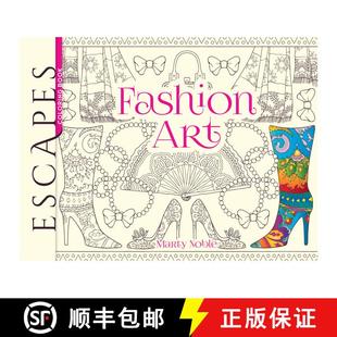 预订 ESCAPES Fashion Art Coloring Book [9780486810683]