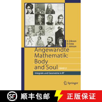 【3-4周达】Angewandte Mathematik: Body and Soul : Band 2: Integrale und Geometrie in IRn [9783642319488]