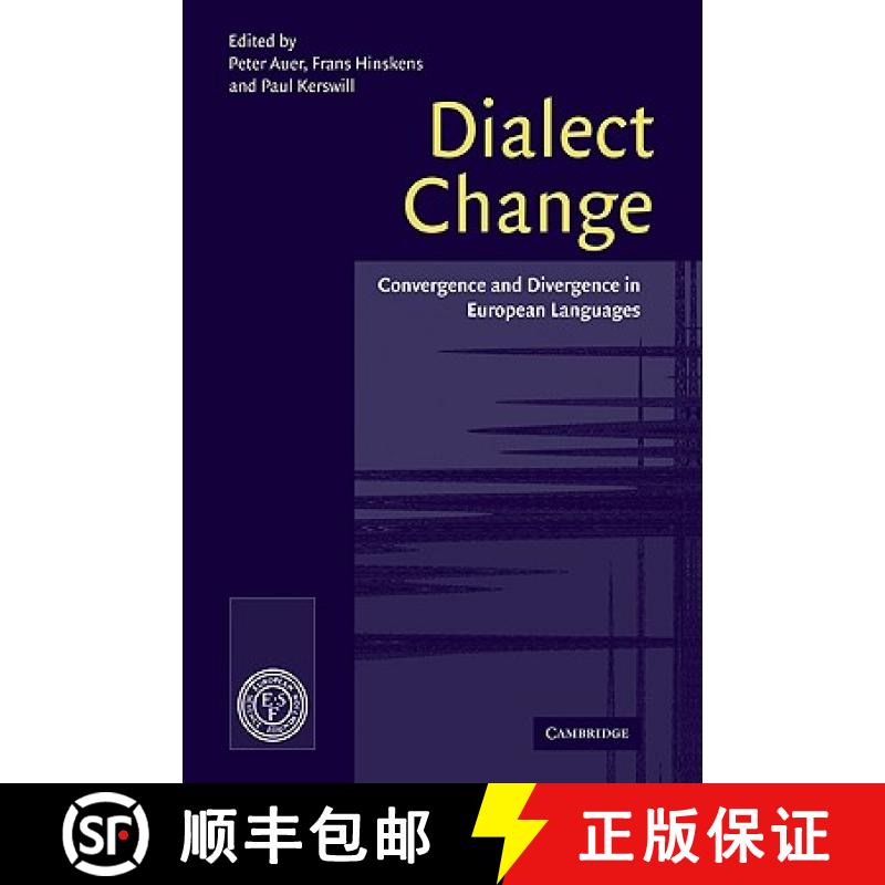 【4周达】Dialect Change: Convergence and Divergence in European Languages [9780521070669]