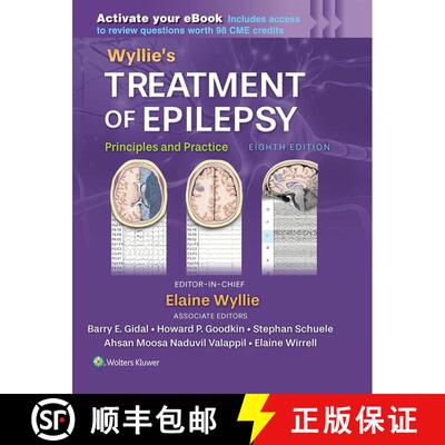 【3-4周达】Wyllie's Treatment of Epilepsy: Print + eBook with Multimedia : Principles and Practice [9781975218096]