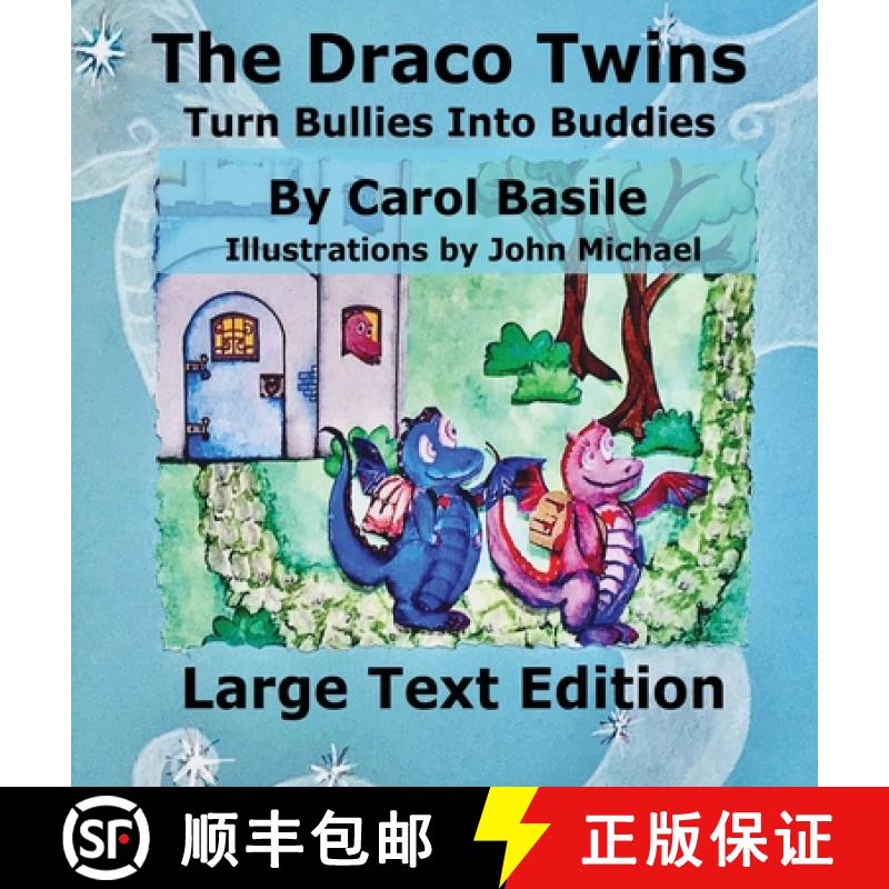 【3-4周达】The Draco Turn Bullies into Buddies: Large Print [9798988816300]