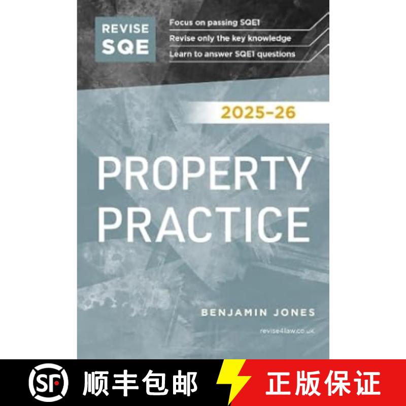 【2-3周达】Revise SQE Property Practice 2025/26: SQE1 Revision Guide [9781917183444]