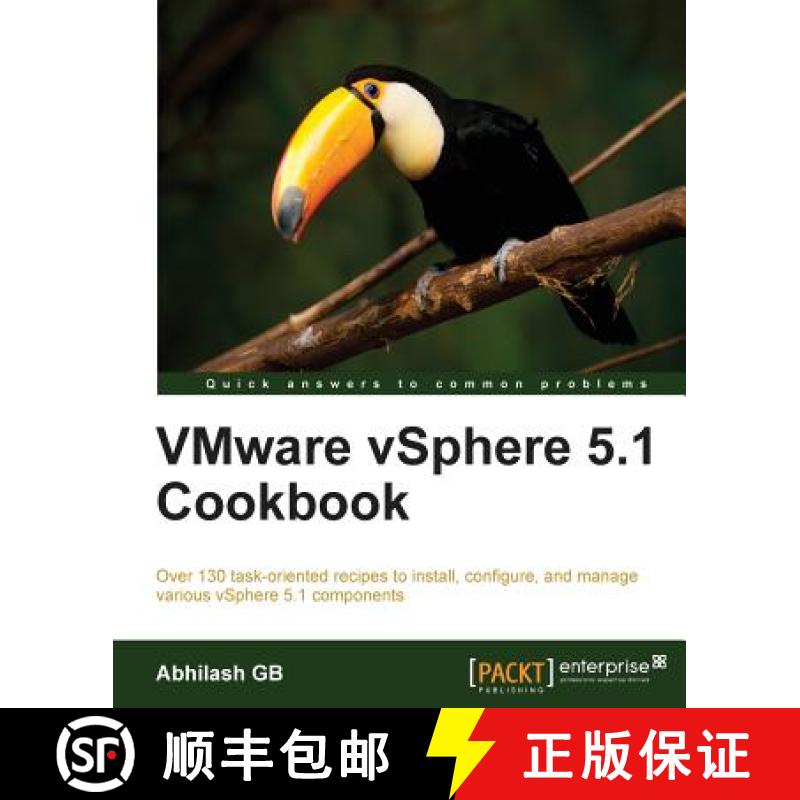 预订 Vmware Vsphere 5.1 Cookbook [9781849684026]