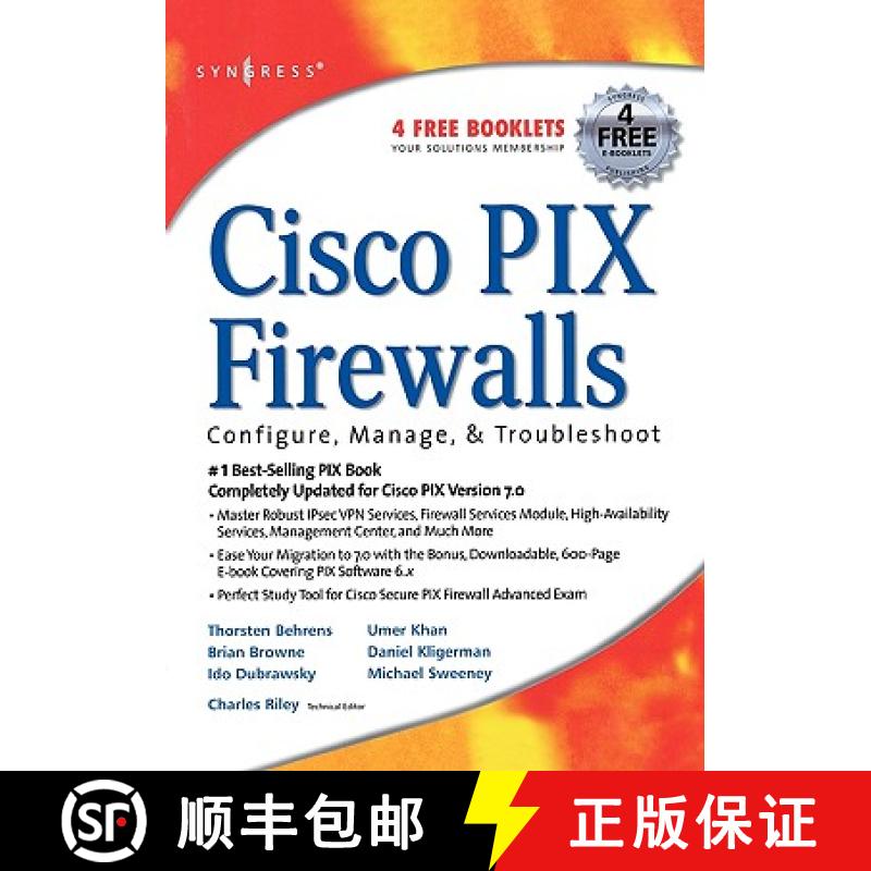 【2-3周达】Cisco PIX Firewalls: Configure / Manage / Troubleshoot [9781597490047]