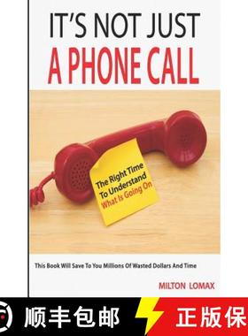 【3-4周达】It's Not Just a Phone Call: The Right Time To Understand What Is Going On ( This Book Will... [9789779057149]