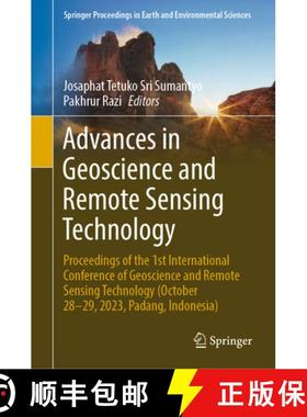 【3-4周达】Advances in Geoscience and Remote Sensing Technology: Proceedings of the 1st International... [9789819757459]