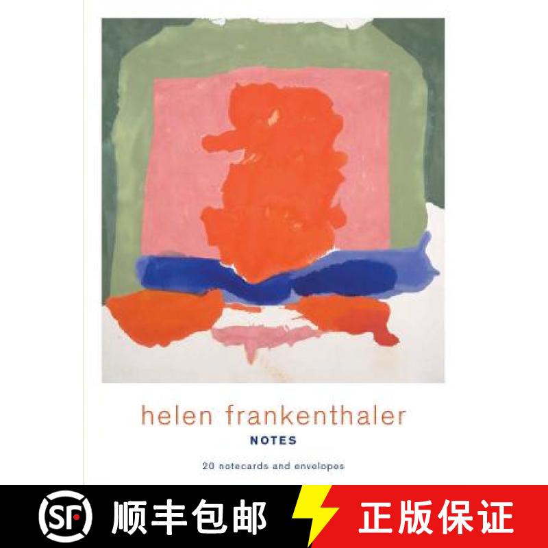 现货 Helen Frankenthaler Notes: 20 Notecards and Envelopes [9781452145808]