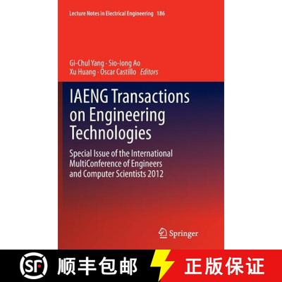 【3-4周达】IAENG Transactions on Engineering Technologies : Special Issue of the International MultiC... [9789401780797]