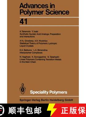 【3-4周达】Speciality Polymers [9783662153840]