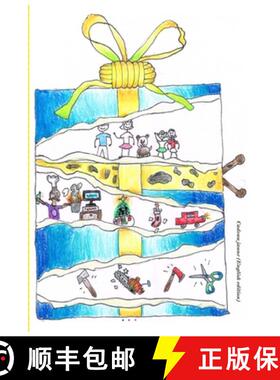 【3-4周达】Cadeau jaune   (English edition) [9782982301634]