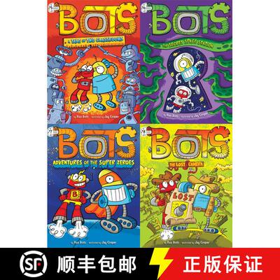 【3-4周达】The Bots Collection #2 (Boxed Set): A Tale of Two Classrooms; The Secret Space Station; Ad... [9781665904995]