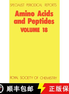 【3-4周达】精装 Amino Acids and Peptides : Volume 18 [9780851861647]
