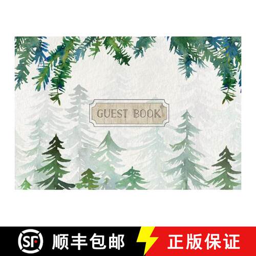 【3-4周达】精装 Guest Book Cabin Edition [9781631065927]