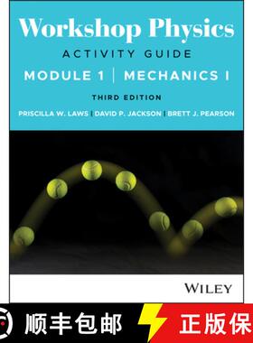 【3-4周达】Workshop Physics Activity Guide Module 1: Mechanics I [9781119856528]