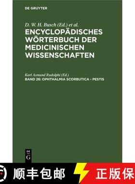 【3-4周达】Ophthalmia scorbutica - Pestis：aus: [Enzyklopädisches Wörterbuch der medizinischen Wiss... [9783111039244]
