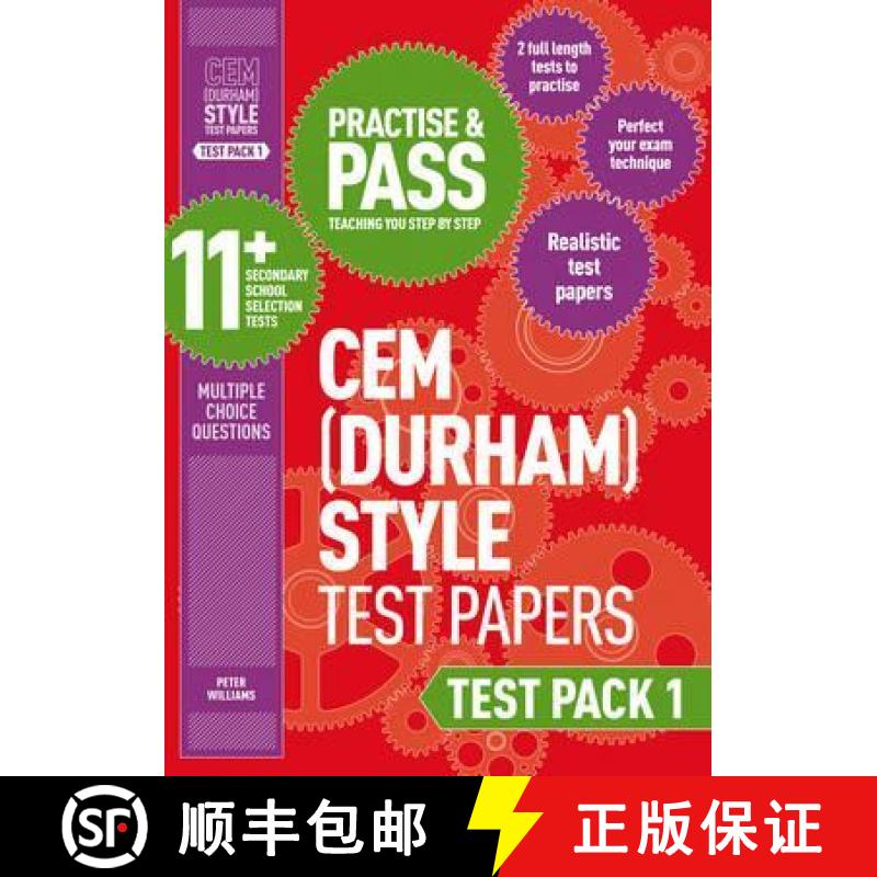 【3-4周达】Practise and Pass 11+ CEM Test Papers - Test Pack 1: - Practise and Pass 11+ CEM Test Pape... [9781844556342]
