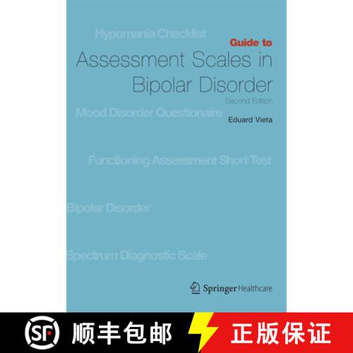 【3-4周达】Guide to Assessment Scales in Bipolar Disorder : Second Edition (2nd ed. 2009) [9781858734422]