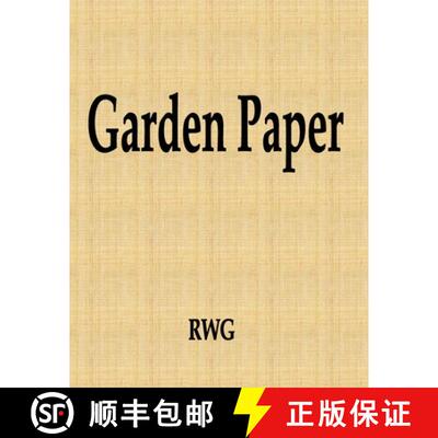 【3-4周达】Garden Paper: 200 Pages 8.5 X 11 [9781087811741]