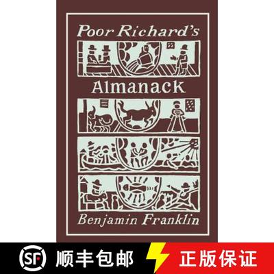 【3-4周达】Poor Richard's Almanack: Illustrated Edition [9781684222810]