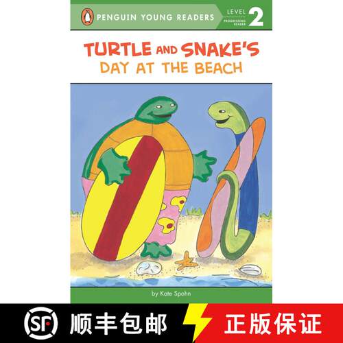 【3-4周达】Turtle and Snake's Day at the Beach [9780142401576]