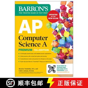 预订 AP Computer Science a Premium, 13th Edition: Prep Book with 6 Practice Tests + Comprehensive Rev... [9798349700354]