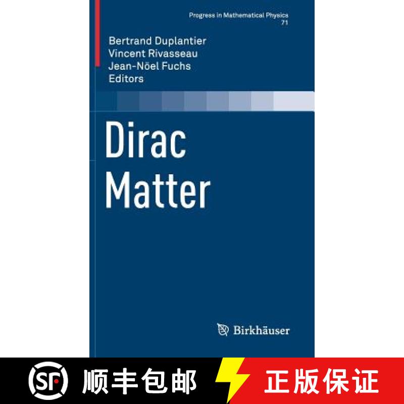 【3-4周达】Dirac Matter [9783319325354]