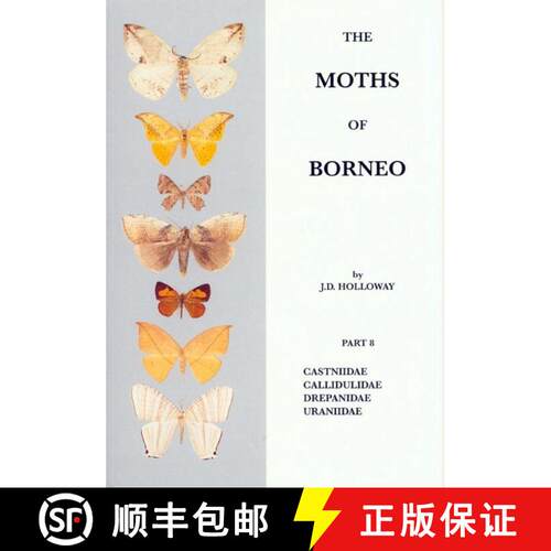 【3-4周达】The Moths of Borneo, Part 8 [9789839991581]