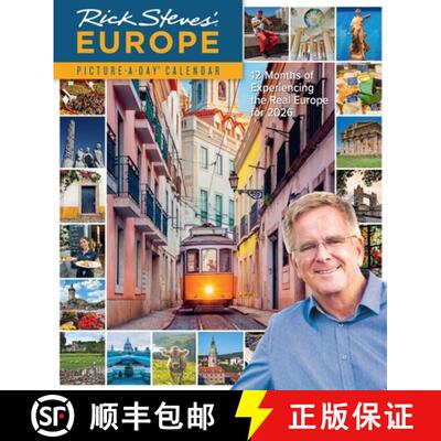 【3-4周达】Rick Steves' Europe Picture-A-Day(r) Wall Calendar 2026: 12 Months of Experiencing the Rea... [9781523531233]