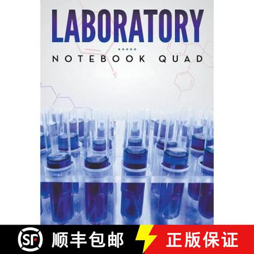 【3-4周达】Laboratory Notebook Quad [9781681451589]
