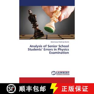 Examination Senior Errors Students School 9783659475986 预订 Physics Analysis