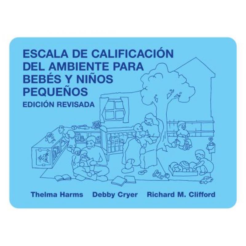 【4周达】Escala de Calificacion del Ambiente Para Bebes y Ninos Pequenos = Infant/Toddler Environment... [9780807745175] 书籍/杂志/报纸 考试类原版书 原图主图