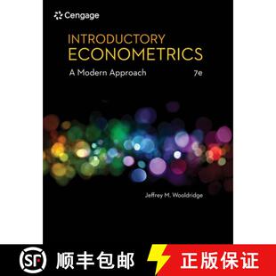 现货 计量经济学导论 Introductory Econometrics: A Modern Approach [9781337558860]