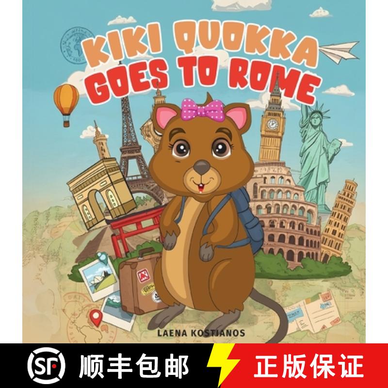 【2-3周达】Kiki Quokka Goes to Rome [9789697192564]