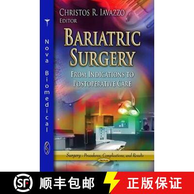 【3-4周达】精装 Bariatric Surgery: From Indications to Postoperative Care [9781626189959]