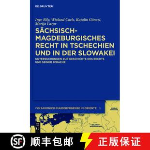 Recht 9783110444025 Slowakei Sächsisch Magdeburgisches Untersuchungen Tschechien Geschicht... 预订 Und Zur Der