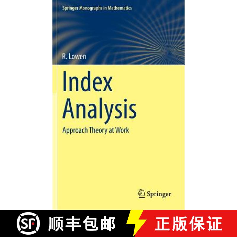 【3-4周达】Index Analysis : Approach Theory at Work [9781447164845]