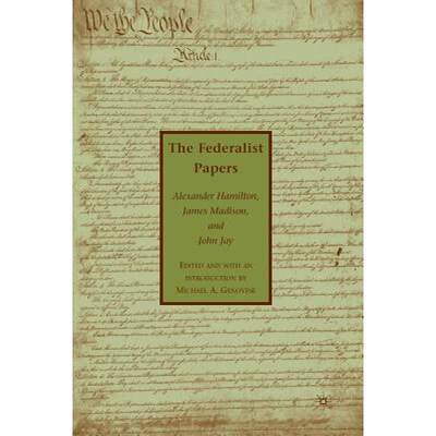 【4周达】The Federalist Papers [9781349383658]