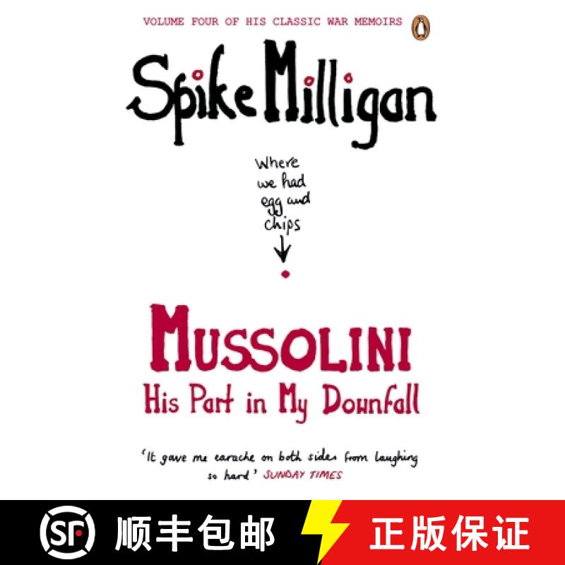 【3-4周达】Mussolini : His Part in My Downfall [9780241958124]